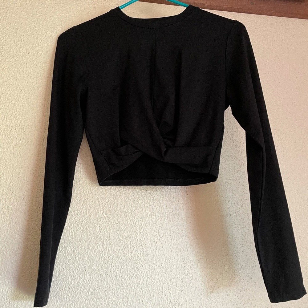 Long Sleeve Crop Top